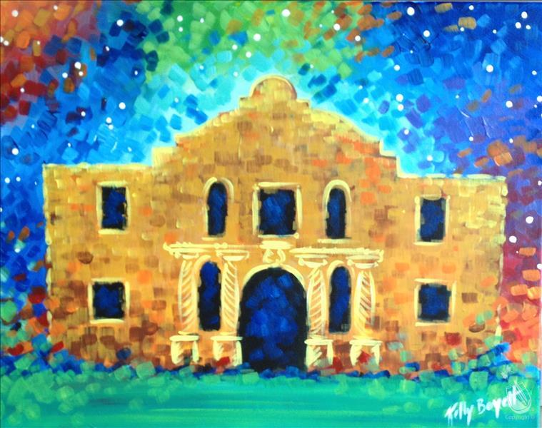 BLACKLIGHT Alamo *Celebrating TX Independence Day!