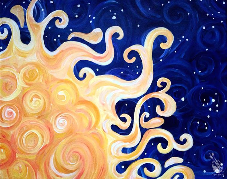 Swirly Sunshine