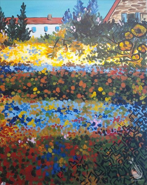 Van Gogh's Flowering Garden