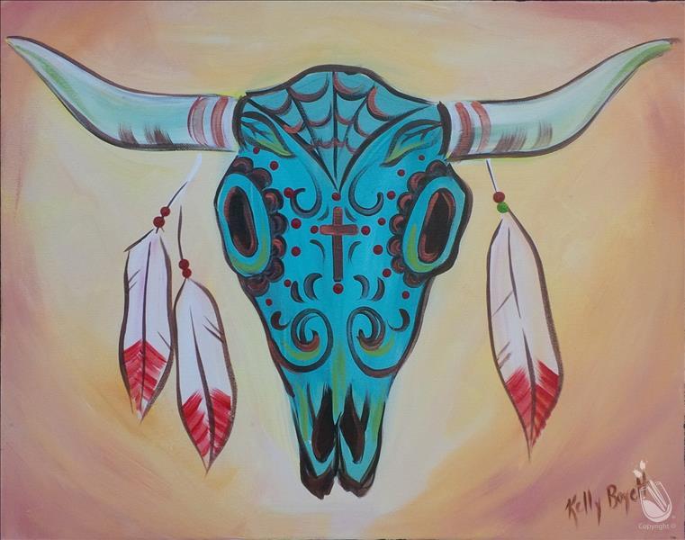 Texas Sugar Skull