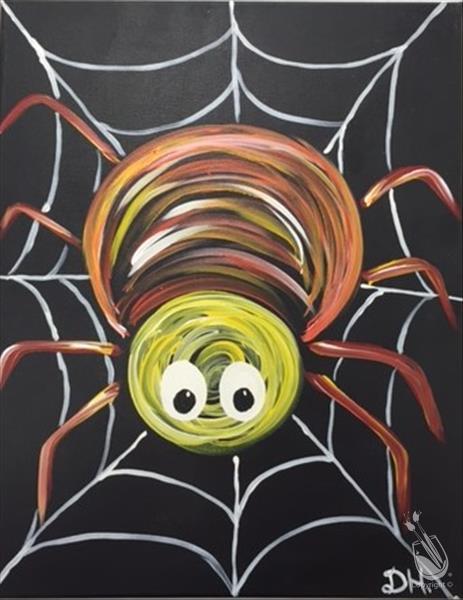 Sunday Funday- Neon Spider