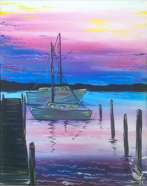 $5 Mimosa *Channel Island Sailboat Sunset