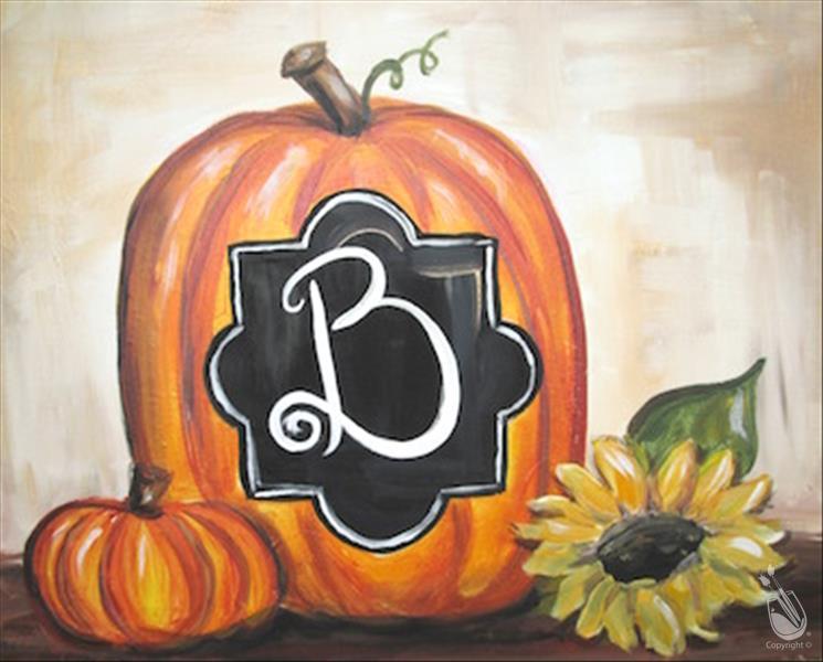 Monogram Pumpkin