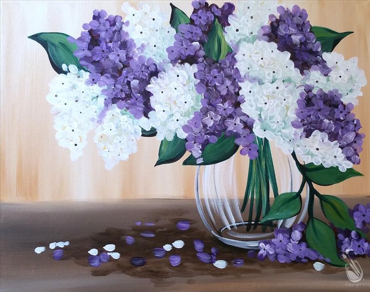Purple Lilacs - Add A DIY Candle