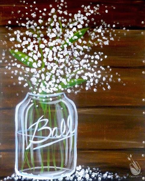 Baby's Breath Bouquet - Sunday, February 16, 2025 - Painting with a ...