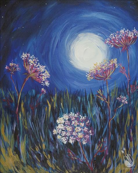 Blooming Flowers with Acrylics & Antics, 05/12/2024 - Paint Nite