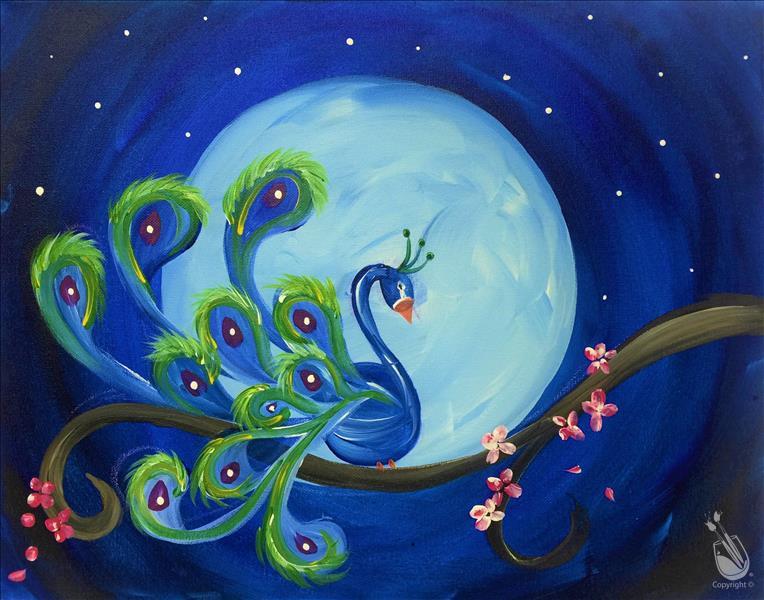 Moonlit Peacock (Ages 10+)