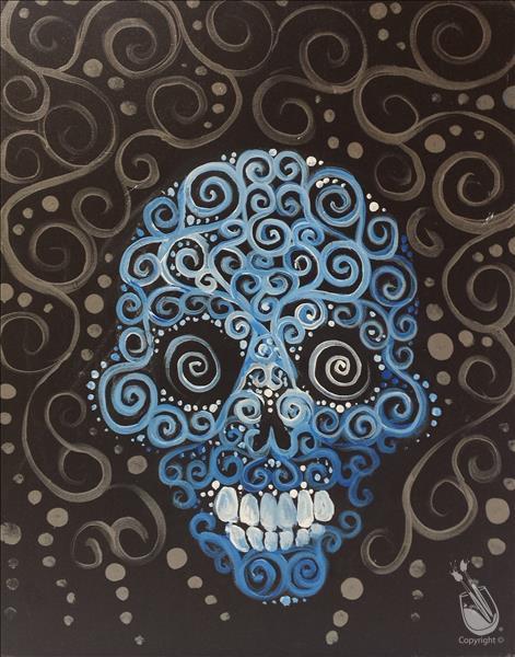 Filigree Skull