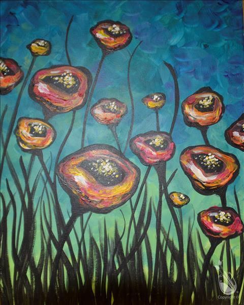 Hypnotic Funky Floral