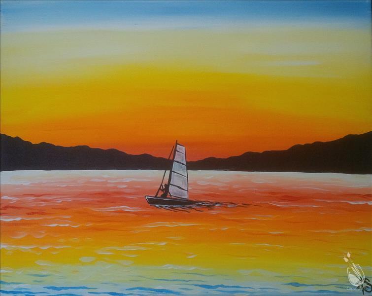 Sunset on the Hudson