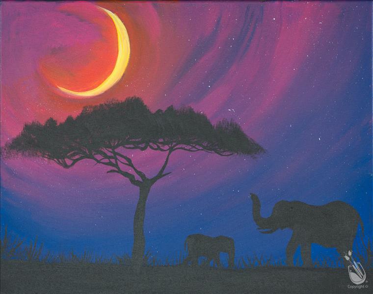 How to Paint CRESCENT OVER AFRICA**Public Event**