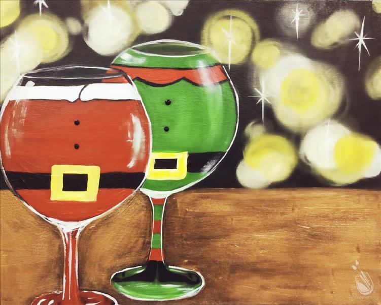 Santa Goblets