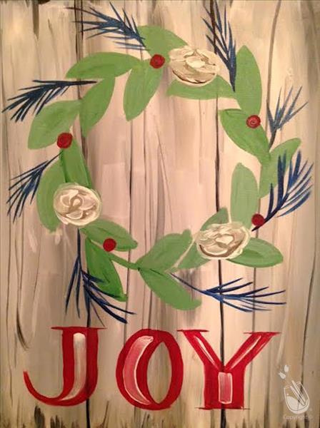 Christmas Joy Wreath