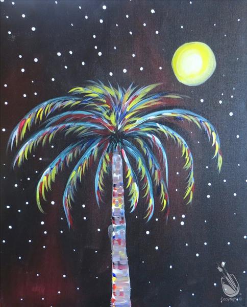 Starry Night Palm