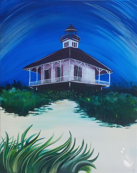 How to Paint Boca Grande Lighthouse