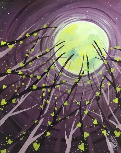 Whimsy Moonrise Blossoms