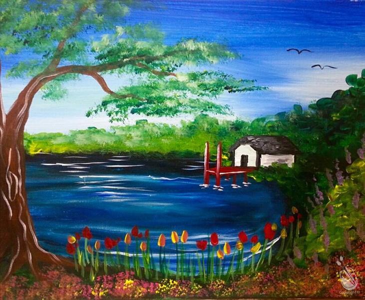 Spring at the Lake