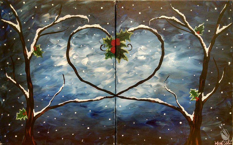 Winter Love Tree - Set