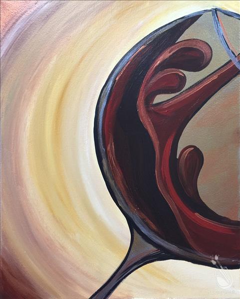 Cabernet Cascade in Metallics - Side 1