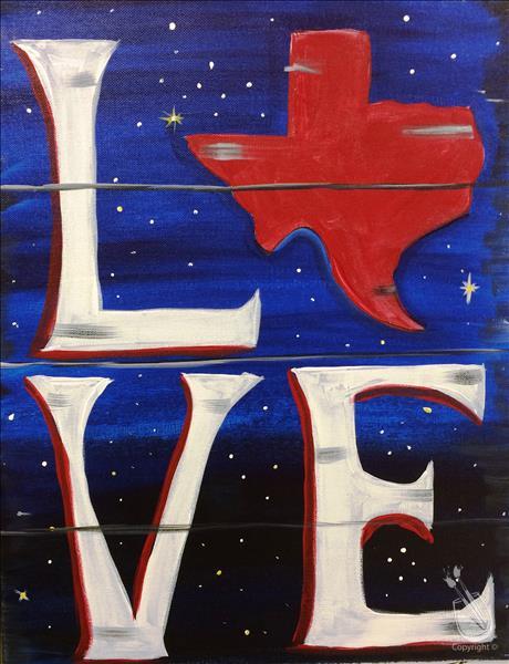Texas Love at Night