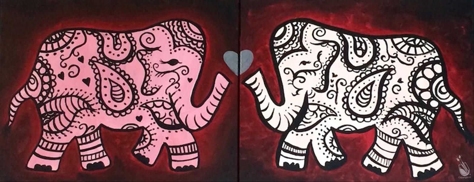 Paisley Elephant - Set