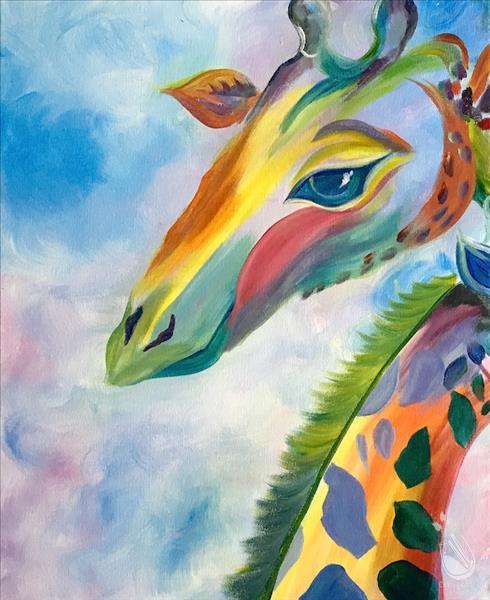 Pastel Giraffes - Side 1
