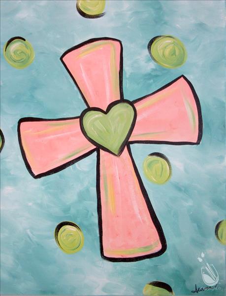 Pastel Cross