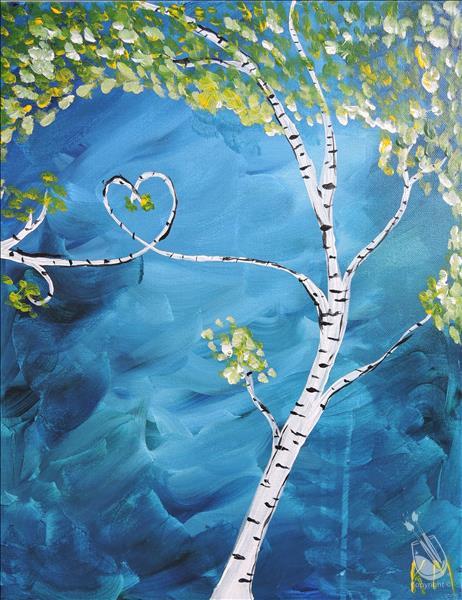 Love Tree in Birch
