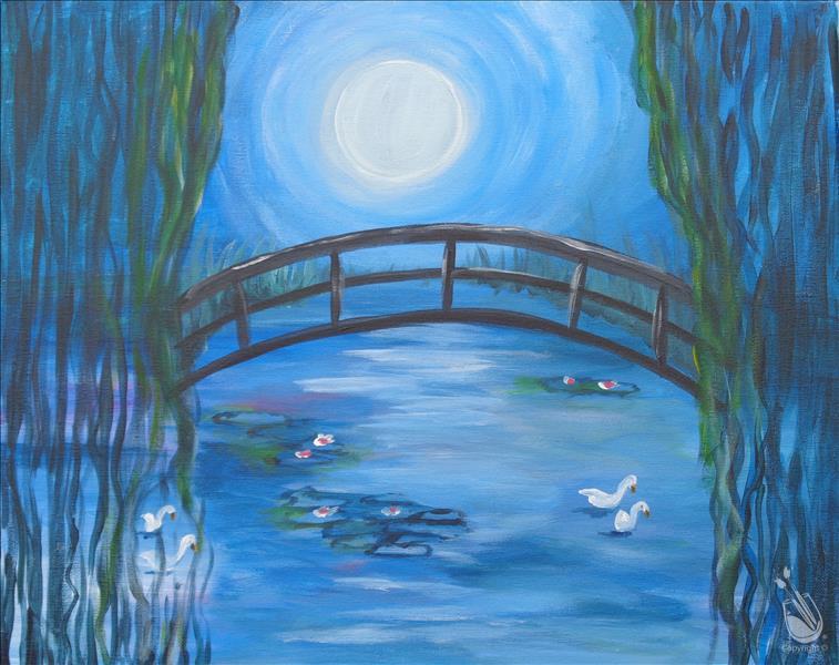 Monet's Boat and Bridge - Bridge