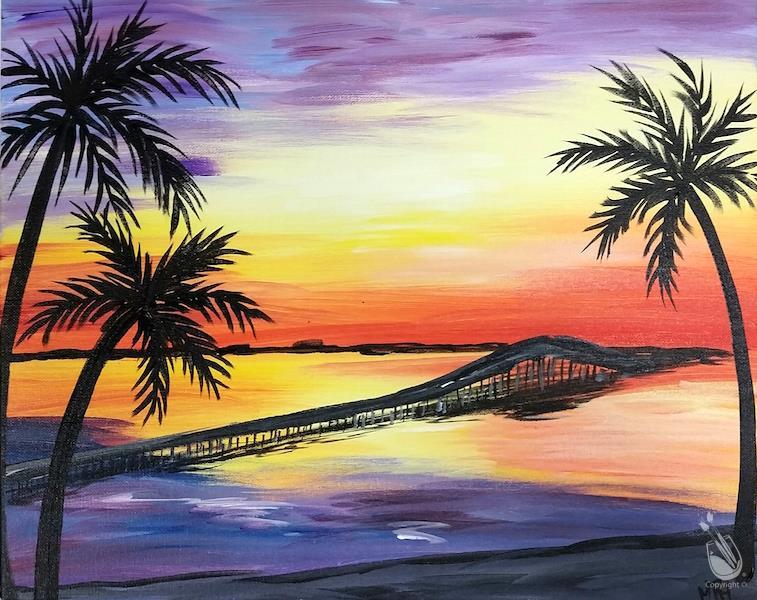 3 Mile Bridge Wednesday May 8 2024 Painting with a Twist