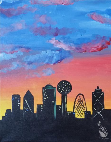 Sunrise Over the Big D - MANIC MONDAY! $10 OFF!