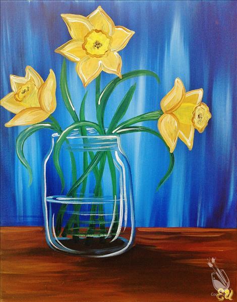 DAFFODIL DAY! *ADD A DIY CANDLE!