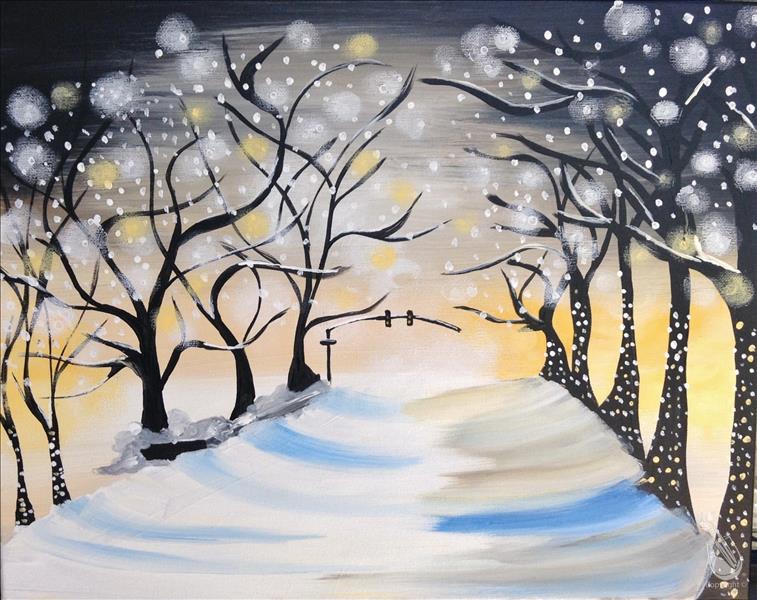 $10 OFF - Old Town Winter! - Monday, January 15, 2024 - Painting