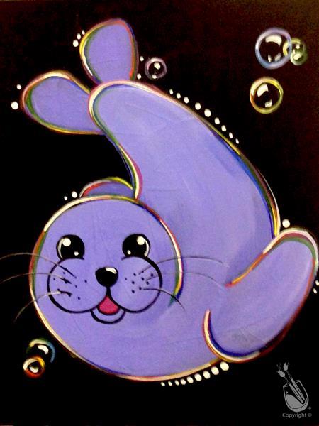 Neon Seal-Smile with this Cutie! 6+