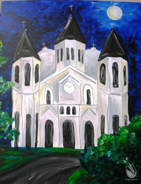 2X PAINT POINTS  "St. Louis Cathedral" 3hr event