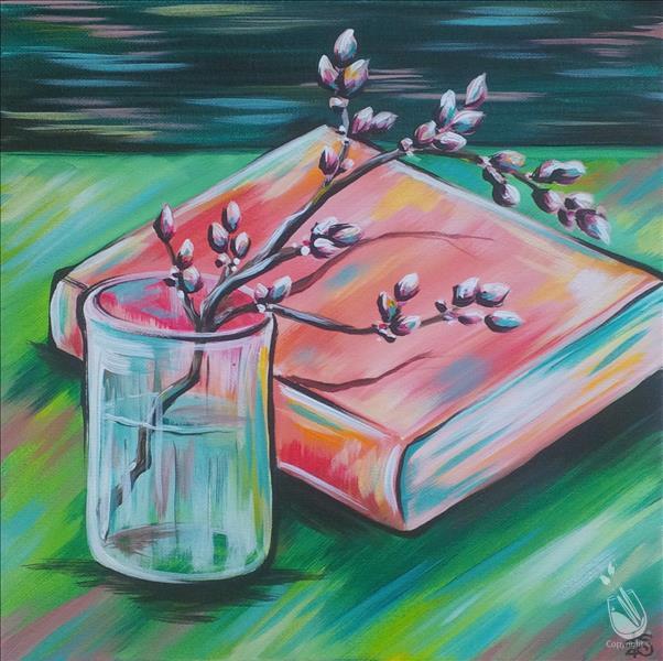 DISCOUNTED 12x12 Blossoming Still Life