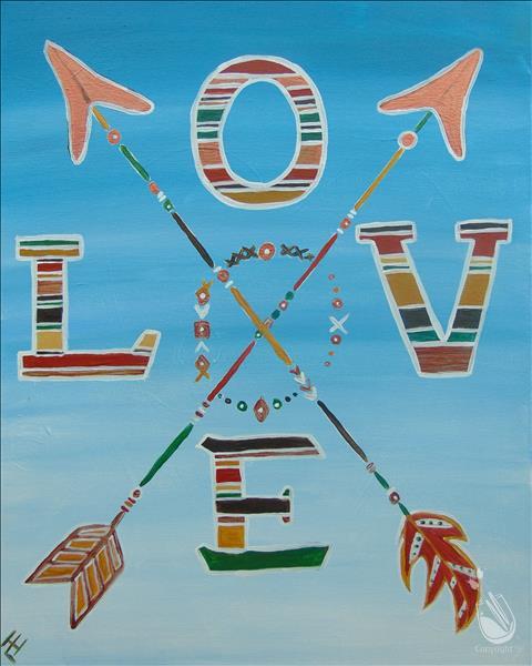 Boho Love Arrows