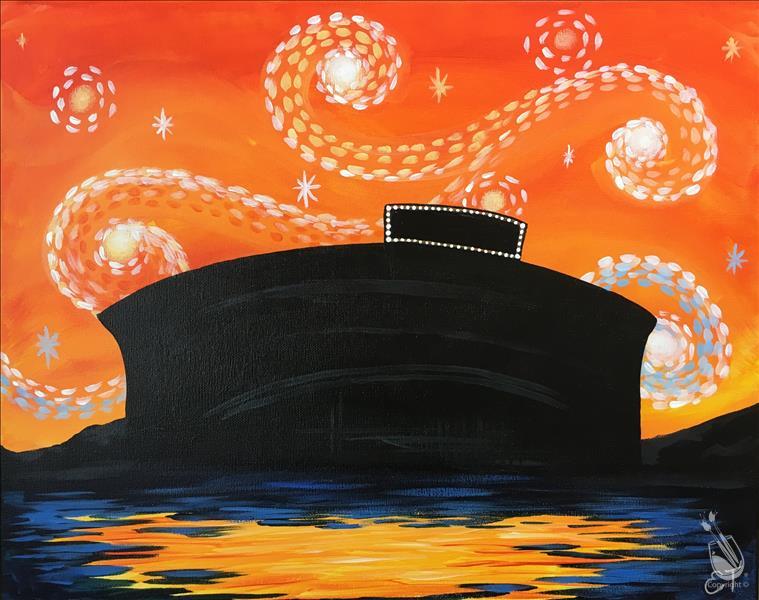 LATE NIGHT SIP N PAINT! Neyland at Night