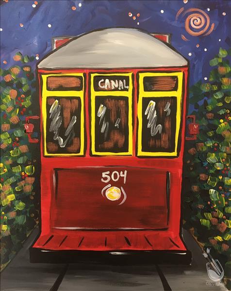How to Paint Canal Streetcar At Night! *2x Paint Points*
