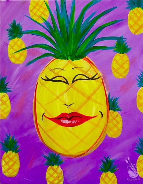 How to Paint Pineapple Family - Gal