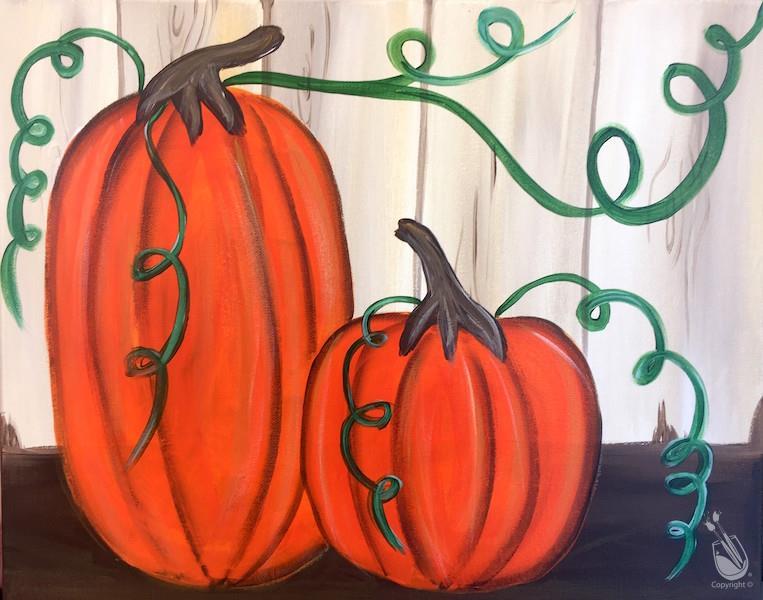 Pumpkins on the Porch