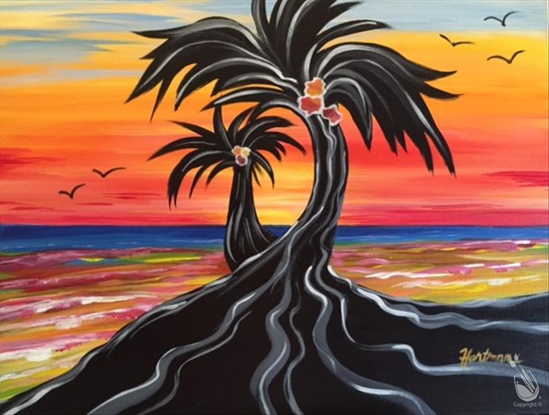How to Paint TWISTED SUNRISE**Public Event**