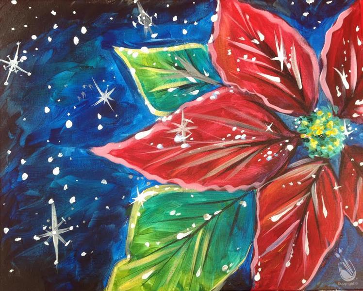 AFTERNOON ART: $5.00 OFF Dreamy Poinsettia