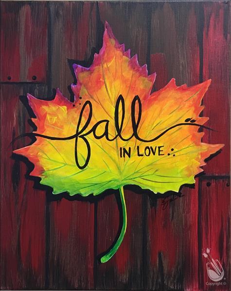 Fall for a cozy night in with our - Painting with a Twist