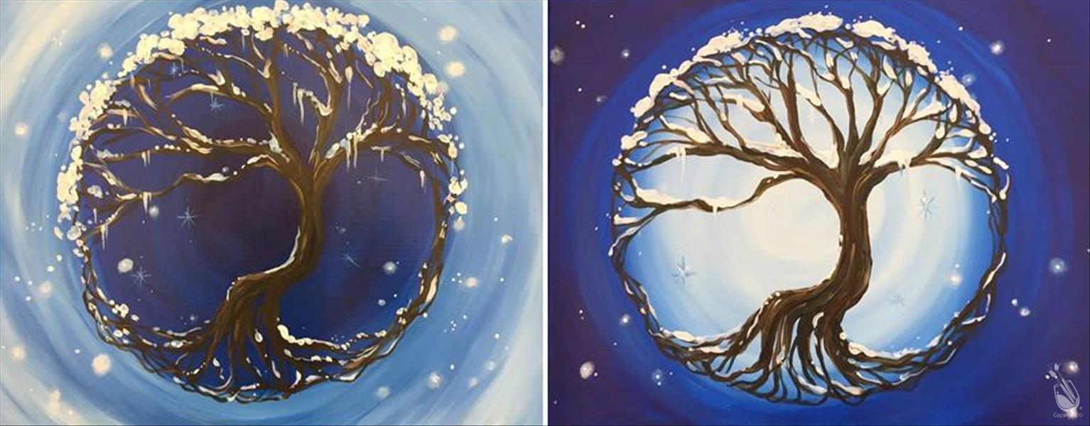 Tree of Life in Winter - your choice