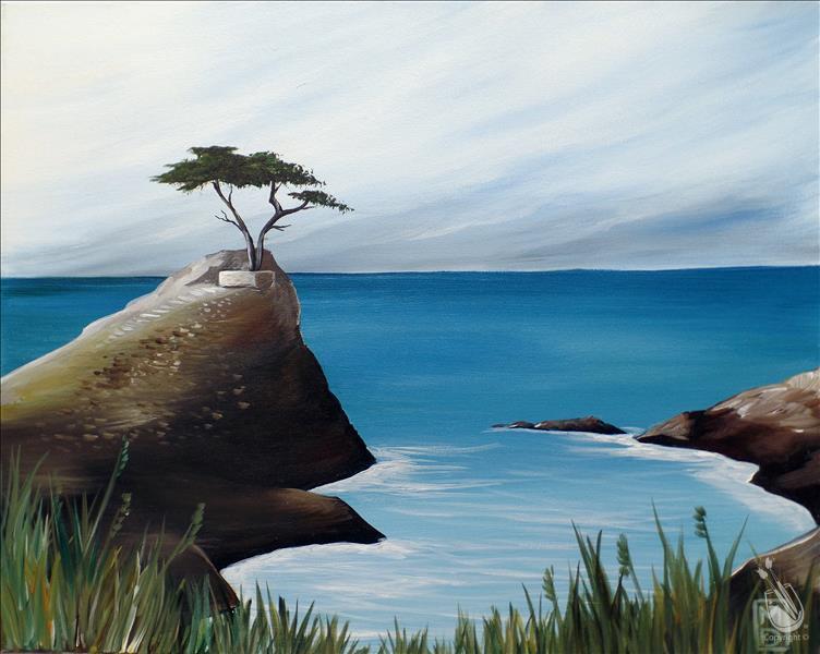 How to Paint Lone Cypress
