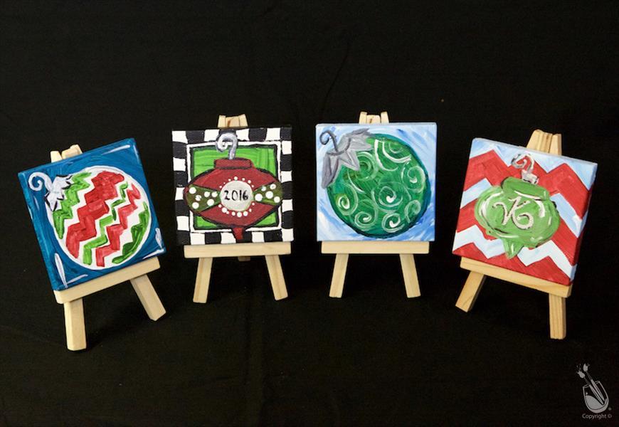 BOOK NOW!!! Christmas in July! ~ Ornament Painting