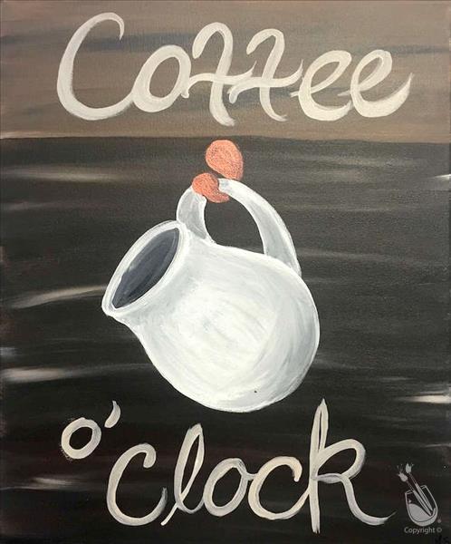 Coffe O'clock-coffee and canvas