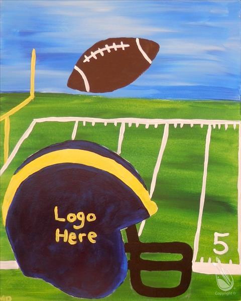 Football Workshop - Paint Your Team's Logo!