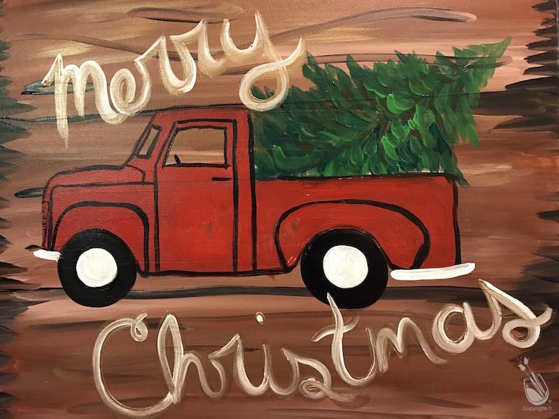 Rustic Holiday Truck